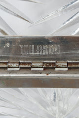 Diamond-Cut Lucite Box Bag