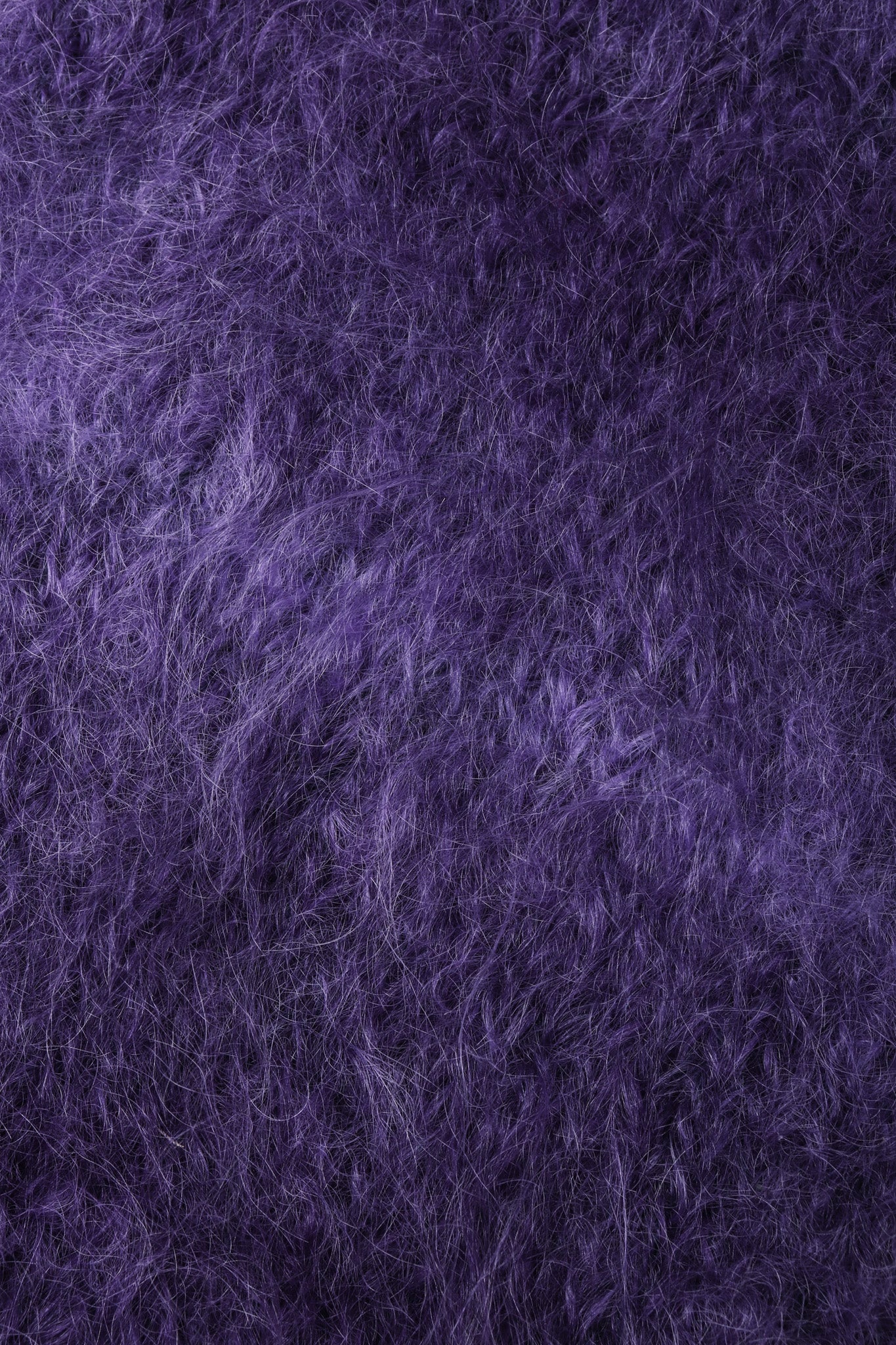 Recess Los Angeles Vintage Textured Knit Mohair Tinsel Boxy Crop Sweater 90s