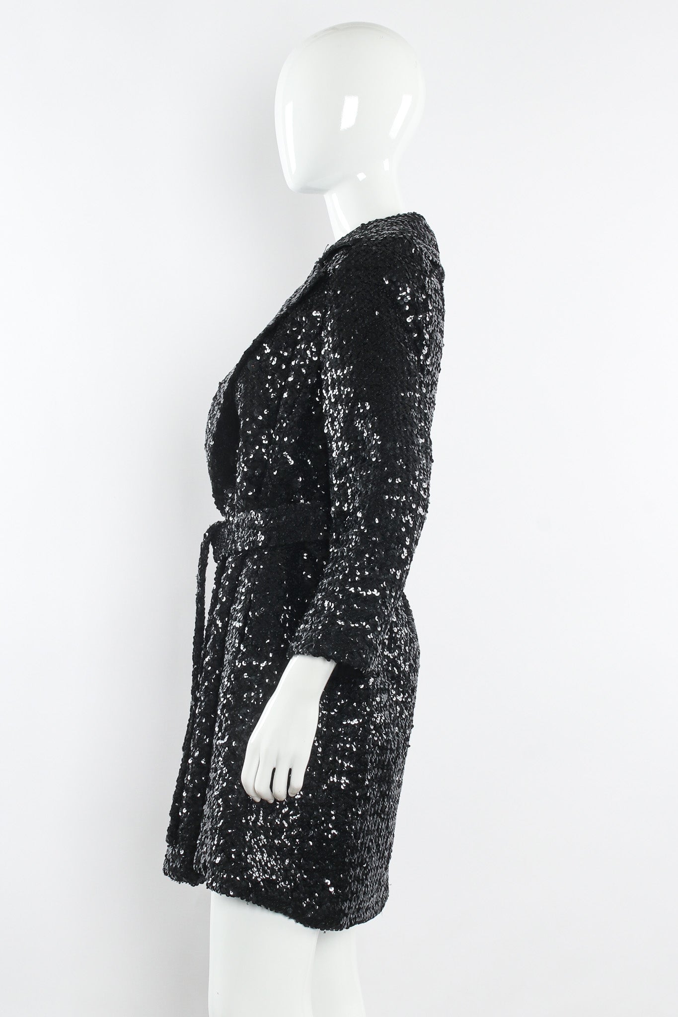 Vintage Sequin Coat Dress mannequin side @ Recess Los Angeles