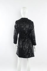 Vintage Sequin Coat Dress mannequin back @ Recess Los Angeles