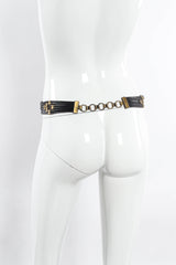 Vintage Sunbeam Leather Rope Belt mannequin back @ Recess Los Angeles