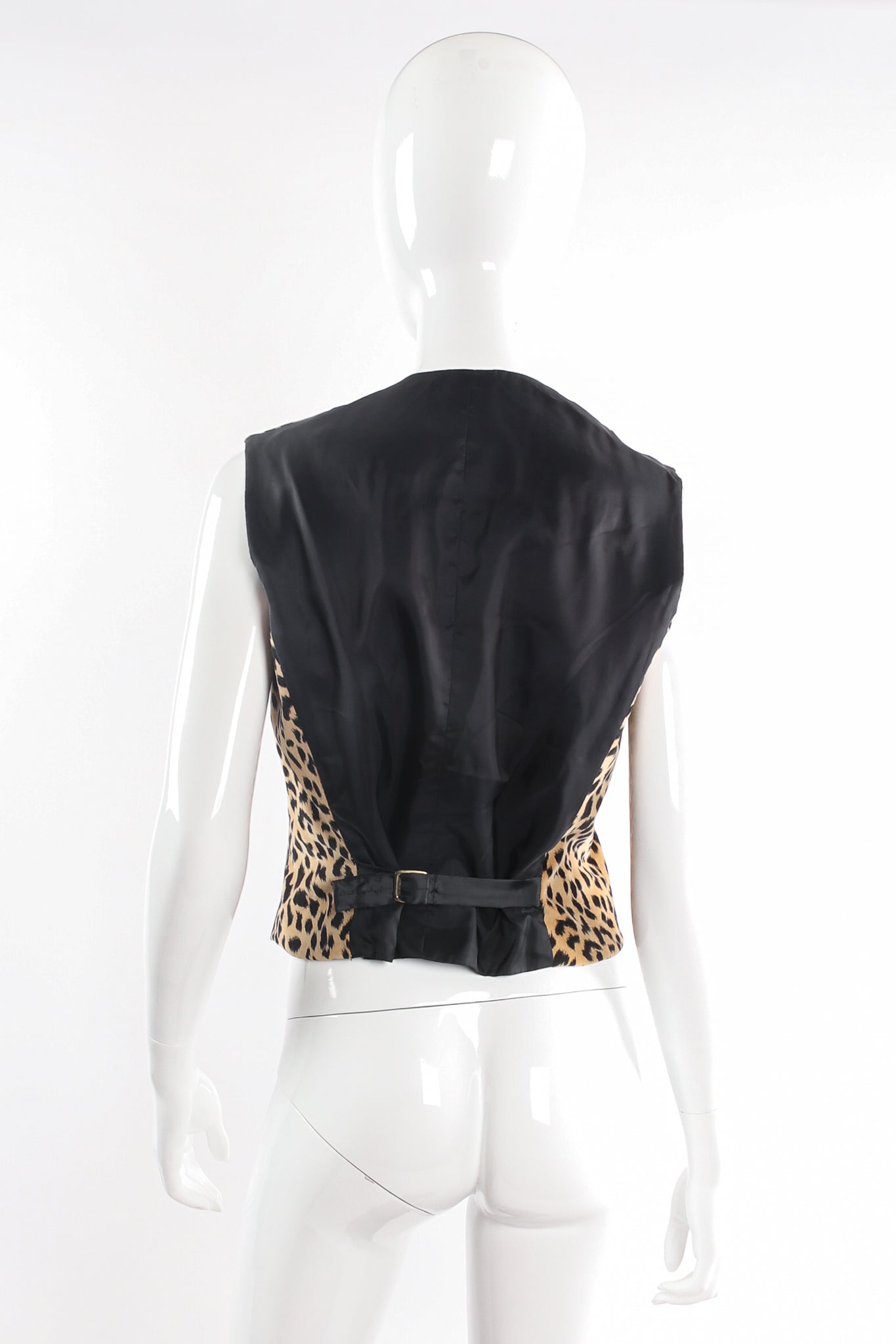 Velvet Cheetah Vest & Pant Set