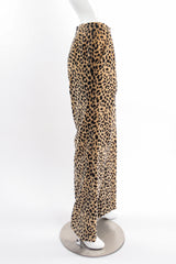 Velvet Cheetah Vest & Pant Set