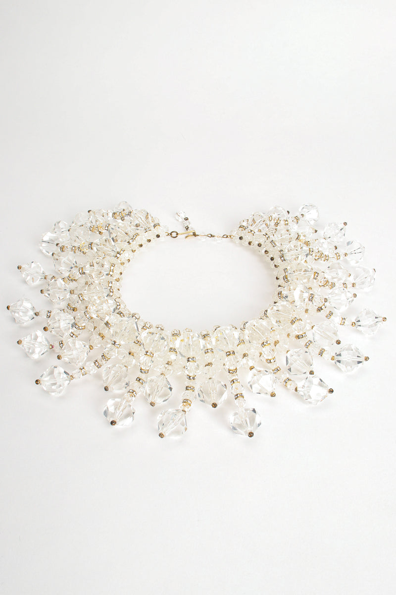 Vintage Lucite Icicle Collar Necklace at Recess Los Angeles