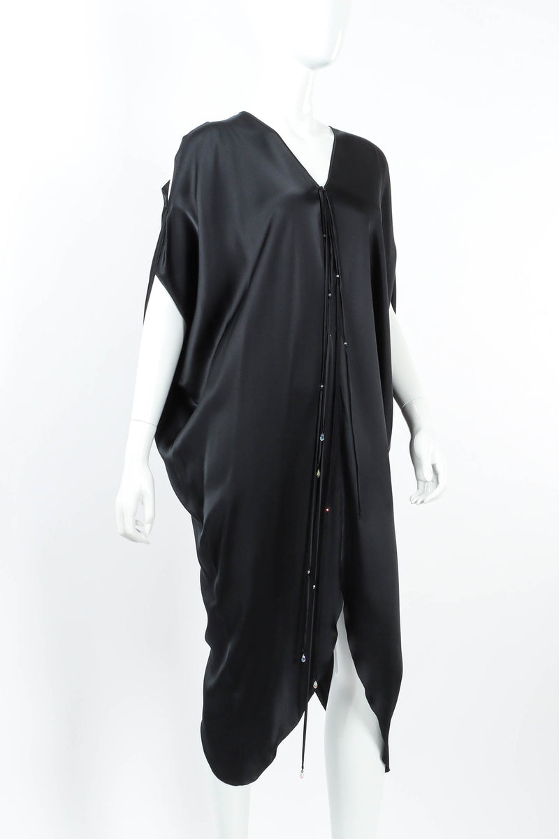 Vintage Mystique Drape Dress on mannequin angle @ Recess LA