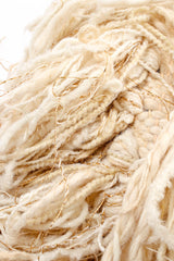 Vintage Yarn Fringe Yoke Blanket Vest detail at Recess Los Angeles