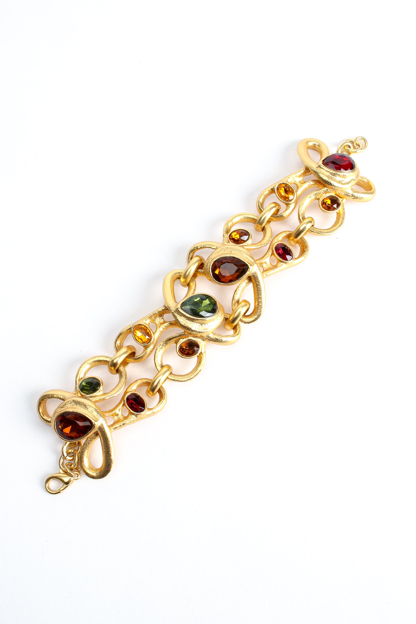 Vintage Modernist Jeweled Bracelet at Recess Los Angeles