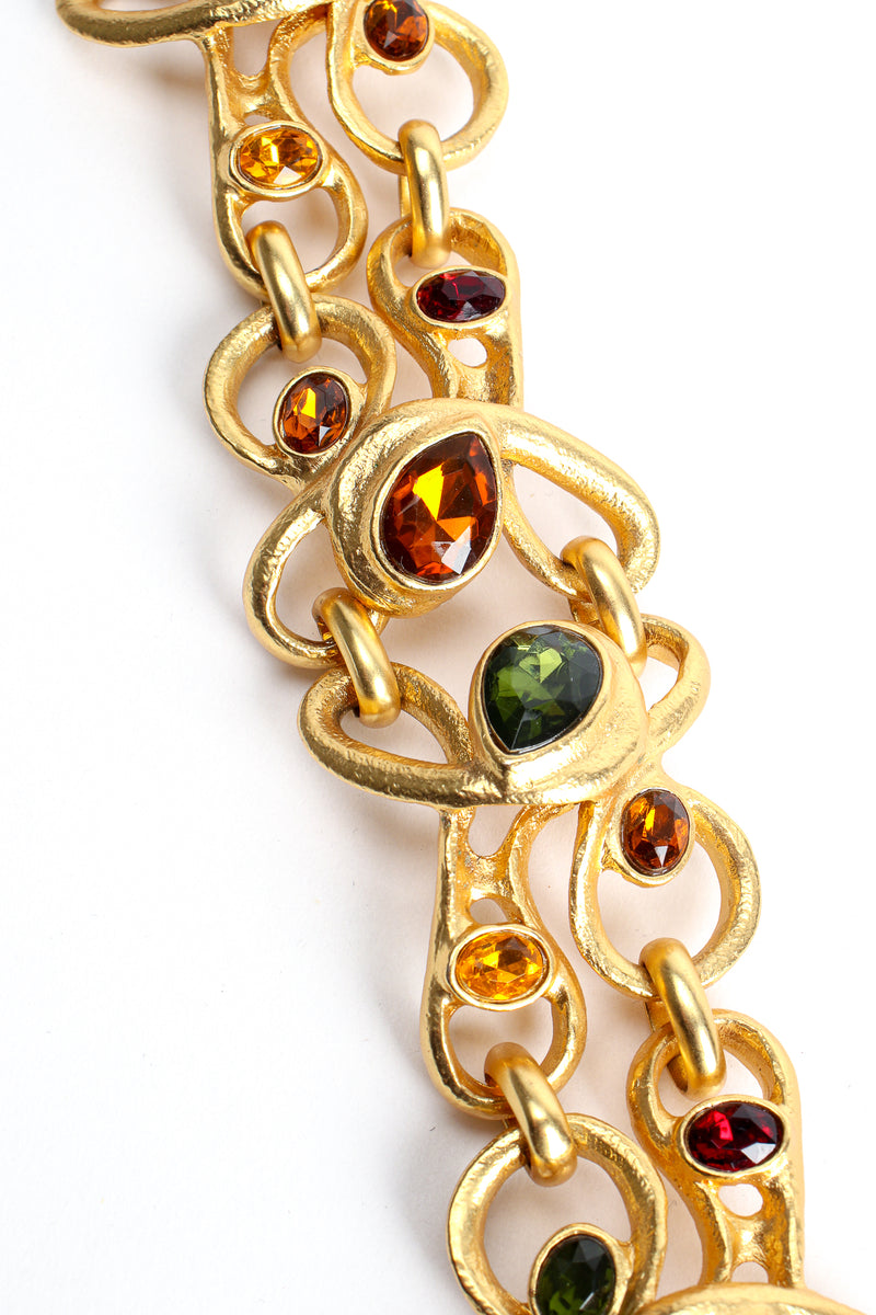 Vintage Modernist Jeweled Bracelet detail at Recess Los Angeles