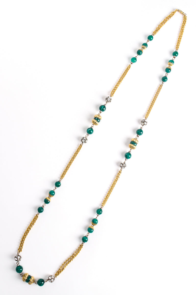 Vintage XL Marble Bead Chain Layering Necklace at Recess Los Angeles