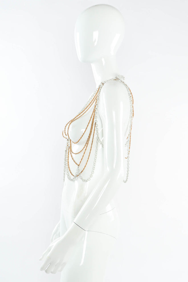 Fleur Filigree Harness Chain Vest