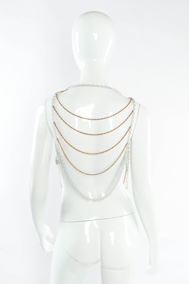 Fleur Filigree Harness Chain Vest