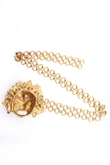 Vintage Sun God Double Chain Belt reverse side flat @ Recess Los Angeles