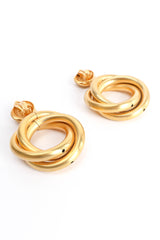 Vintage Tender Twist Coupling Earrings closed backing @ Recess Los Angeles