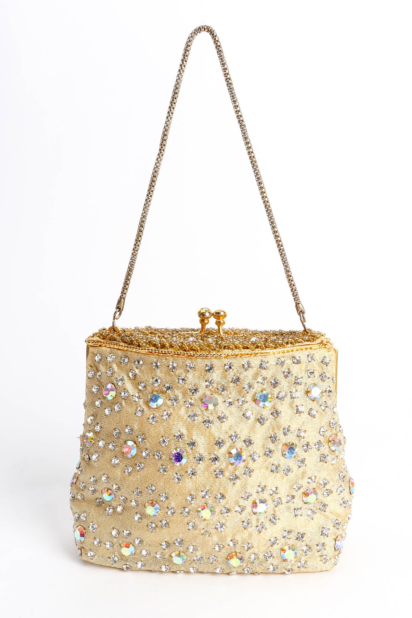 Vintage Daisy Rhinestone Pouch Bag pouch other side @ Recess Los Angeles