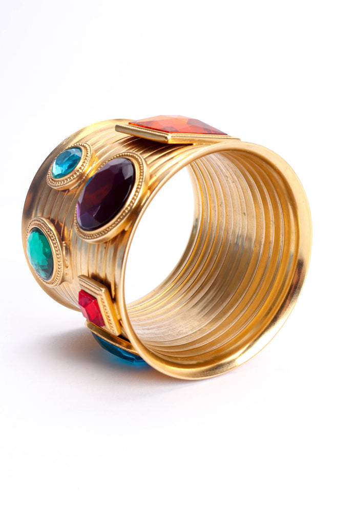 Vintage Jewel Frame Deco Bangle Bracelet @ Recess LA