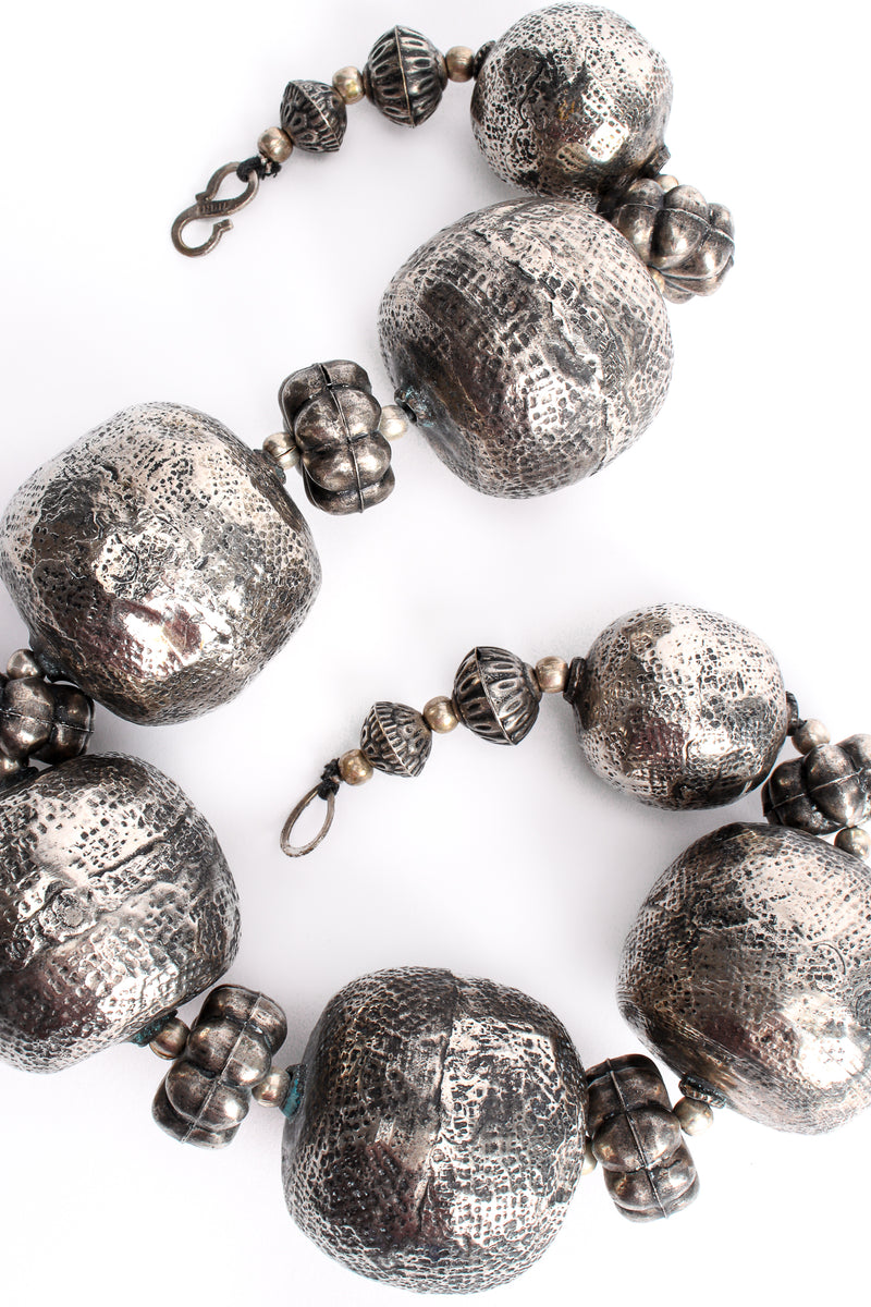Vintage India Hammered Ball Collar Necklace at Recess Los Angeles