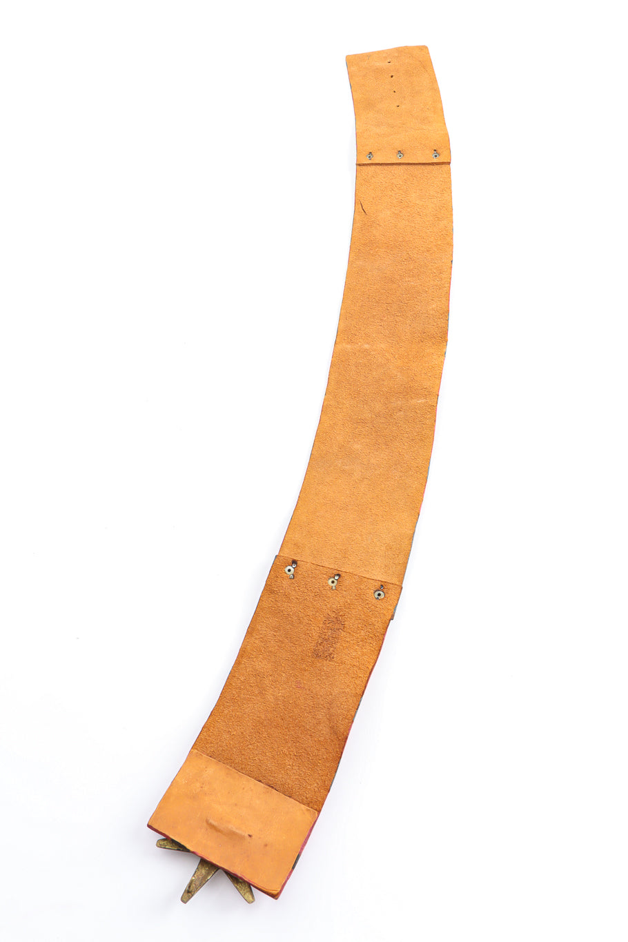 wide star leather waist belt inside @recessla