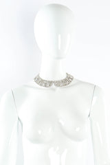 Vintage Baguette Crystal Collar mannequin collar style @ Recess Los Angeles