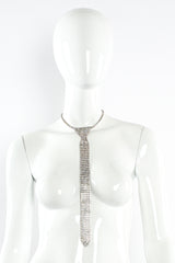 Vintage Rhinestone Tie Necklace on mannequin @ Recess Los Angeles