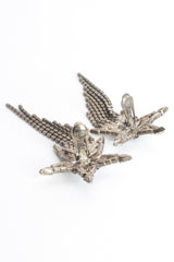 Vintage Shooting Star Chandelier Rhinestone Earrings open backs @ Recess LA