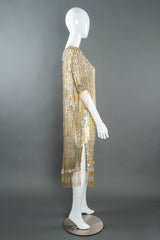 Vintage Sequins & Shine Flapper Dress on mannequin side @ Recess LA