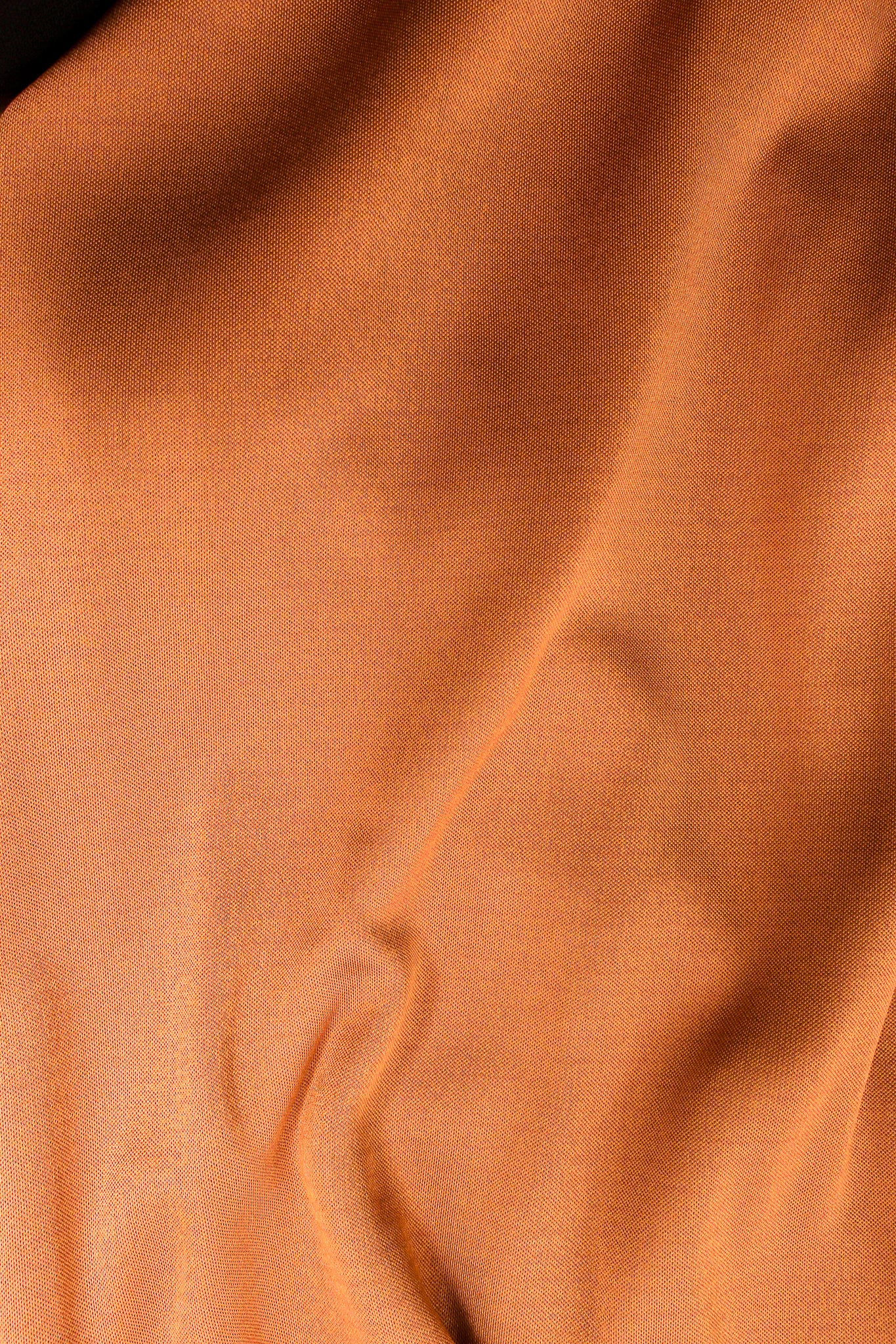 Vintage Christian Dior High Neck Silk Jersey Gown fabric detail at Recess Los Angeles