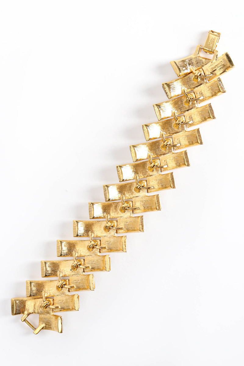Vintage Napier Deco Rhinestone Ladder Bracelet flat inverse @ Recess Los Angeles