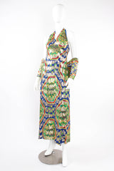 Vintage Nat Allen Floral Dress Set stole mannequin angle @ Recess Los Angeles