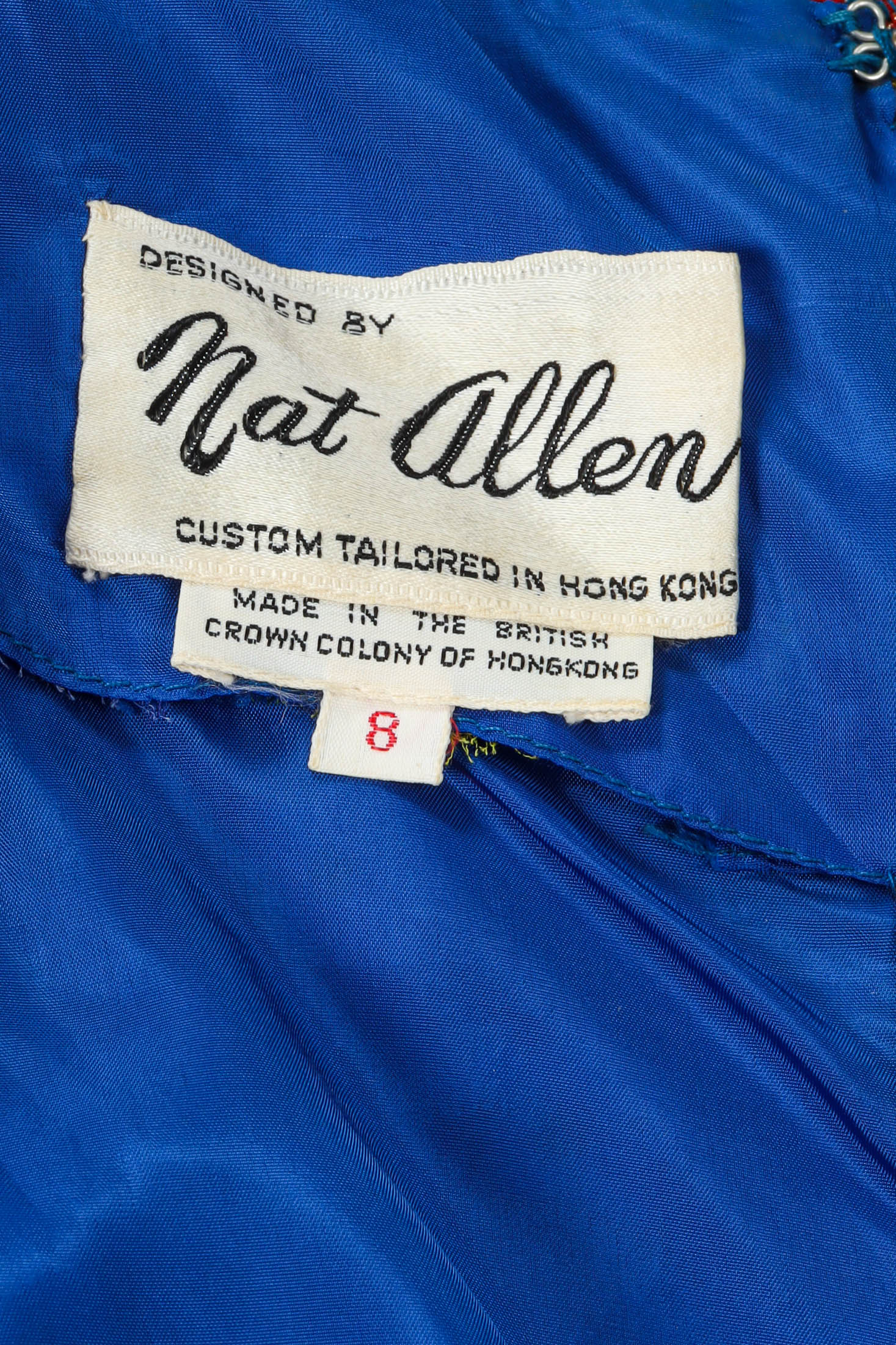 Vintage Nat Allen Floral Dress Set tags @ Recess Los Angeles