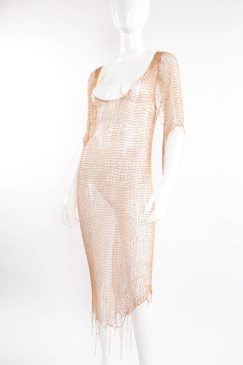 Natalia Fedner Liquid Knit Metal Dress Recess Natalia Fedner Liquid Knit Metal Dress Recess