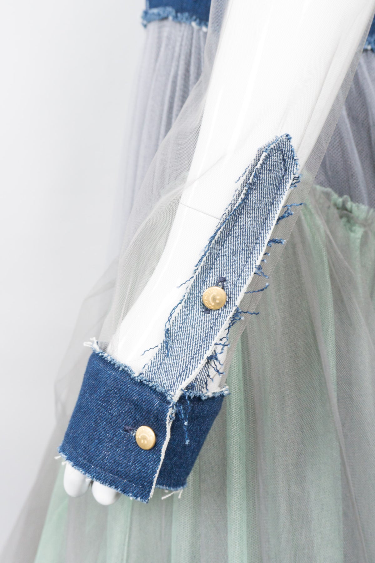 natasha zinko denim dress Natasha Zinko Denim Mini Dress | Blue