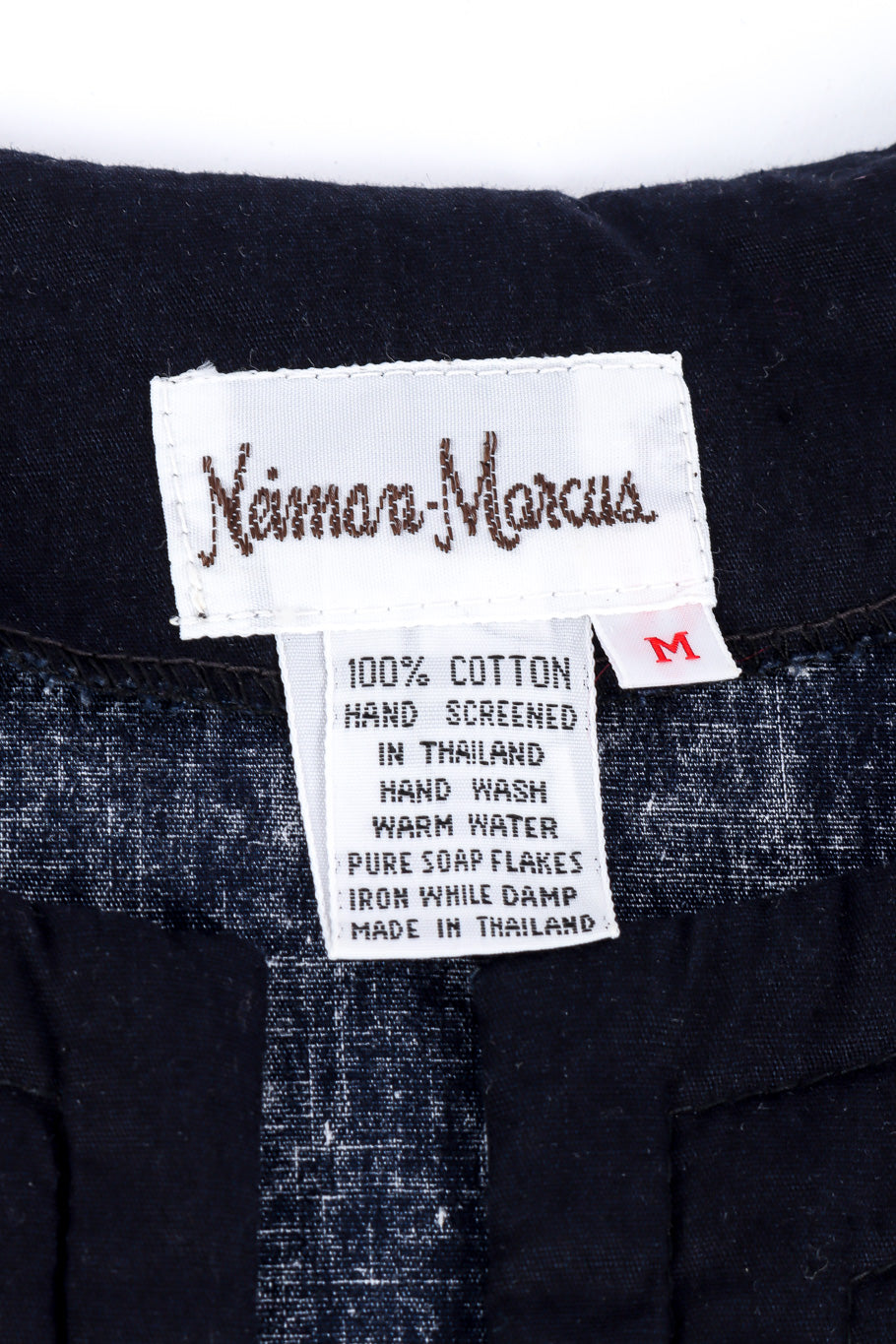 Neiman Marcus lilies & butterfly cotton caftan label @recessla