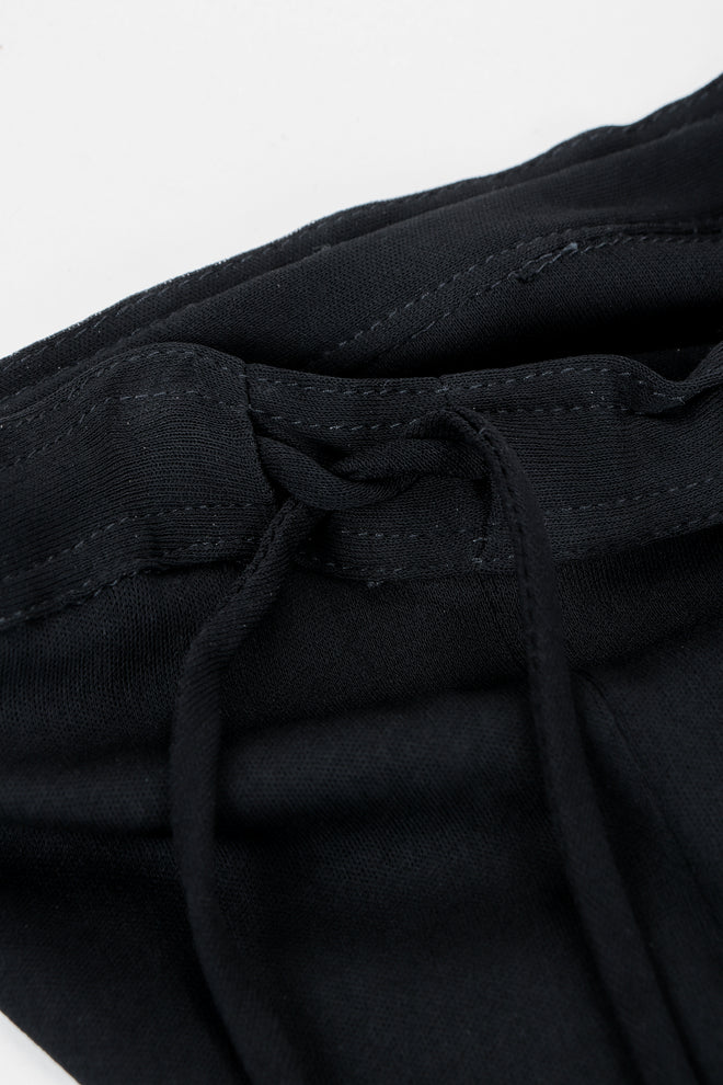Vintage Janice Wainwright Crepe Jersey Skirt Set drawstring detail