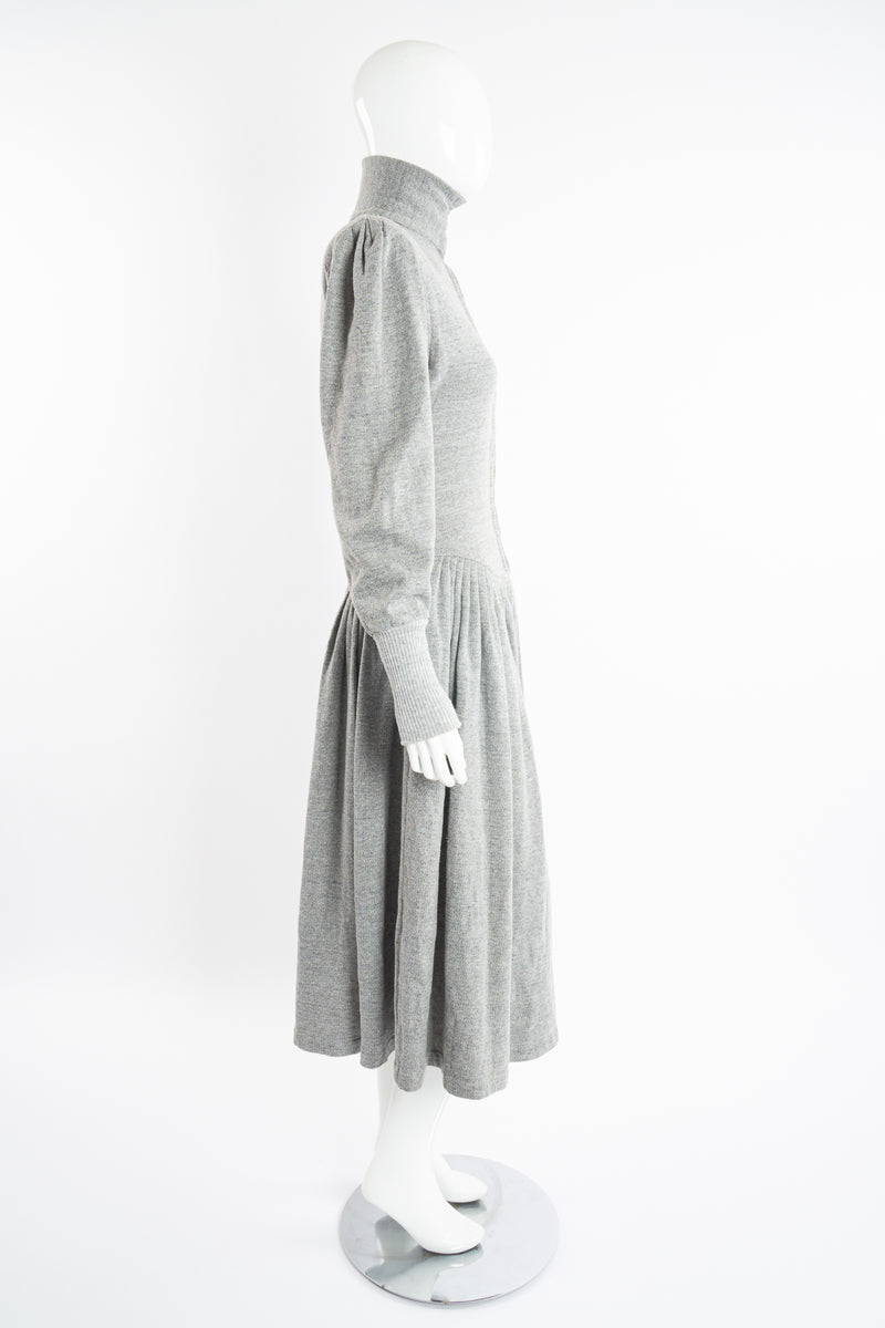 Vintage Norma Kamali Iconic Fleece Sweatshirt Dress – Recess
