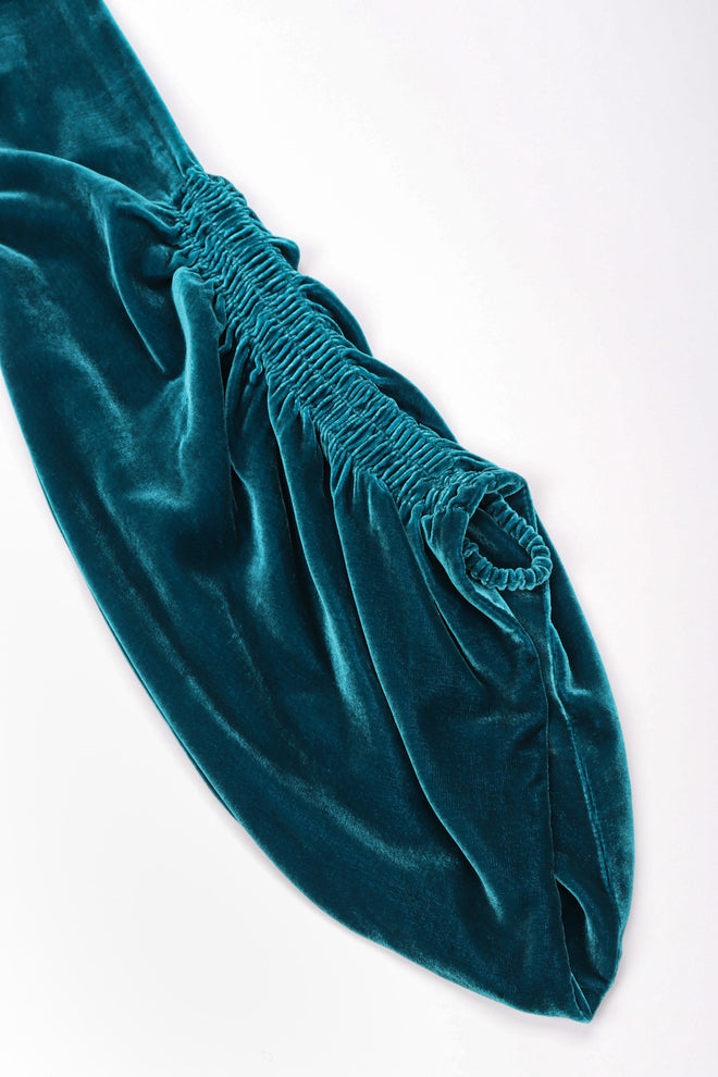 Recess Los Angeles Vintage OMO Norma Kamali Velvet Sleeping Bag Robe Wrap Top 