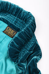 Recess Los Angeles Vintage OMO Norma Kamali Velvet Sleeping Bag Robe Wrap Top 