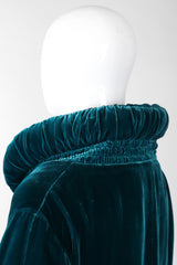 Recess Los Angeles Vintage OMO Norma Kamali Velvet Sleeping Bag Robe Wrap Top 