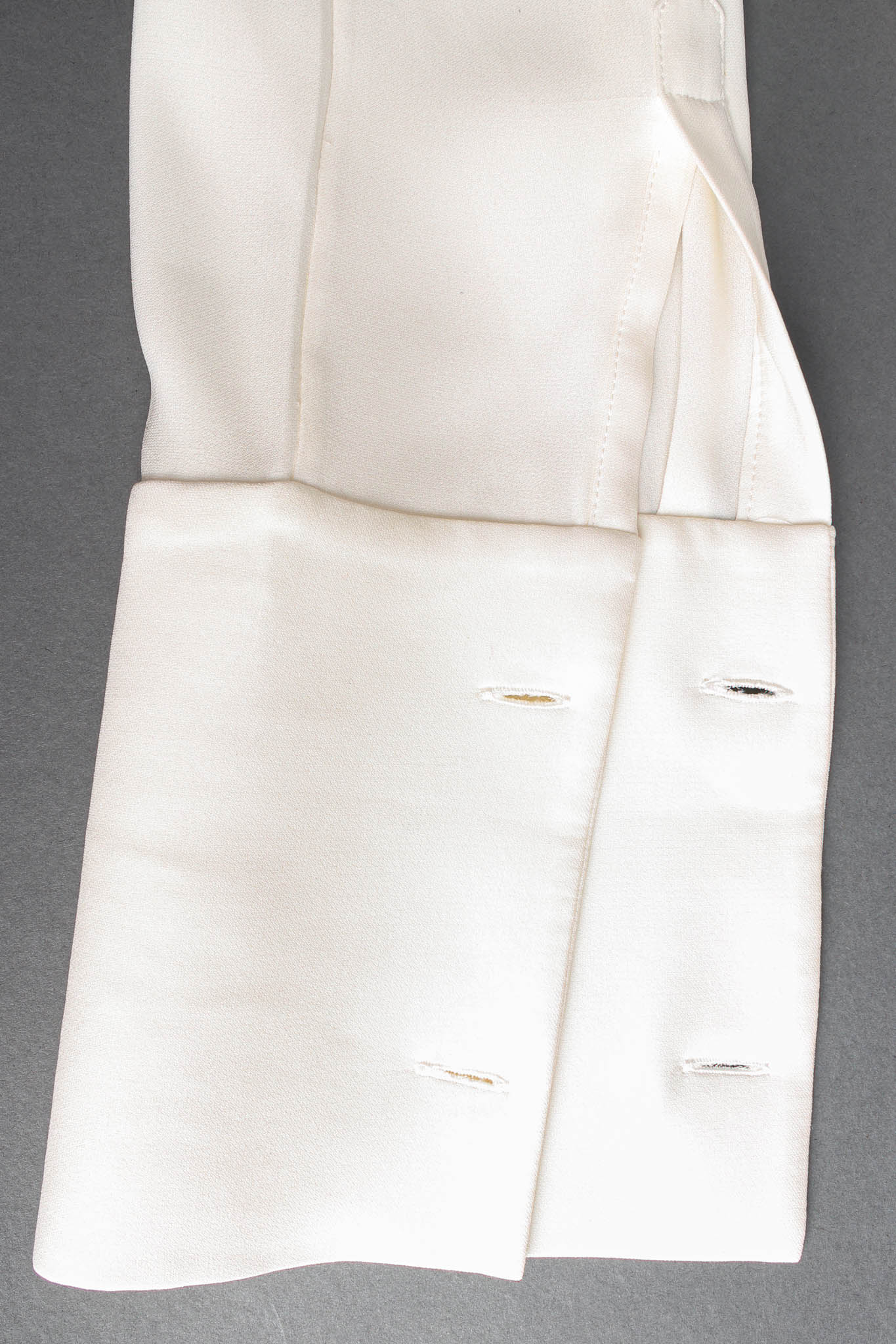 Vintage Oscar de la Renta Silk Floral Off-Shoulder Top sleeve @ Recess LA