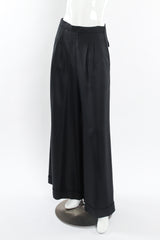 Vintage Todd Oldham Palazzo Wide Leg Pant mannequin angle @ Recess LA