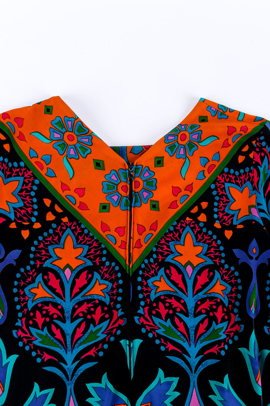 printed tunic dress by Olivier de Verlon zipper @recessla