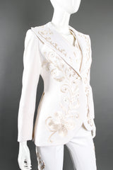 Vintage Originations by Harvey Krantz Cord Embroidered 3-Piece Suit on Mannequin crop at Recess LA