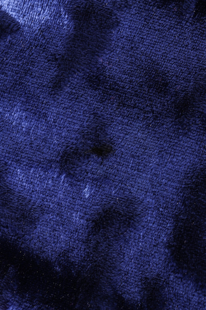 Blue Velvet Cheetah Dress