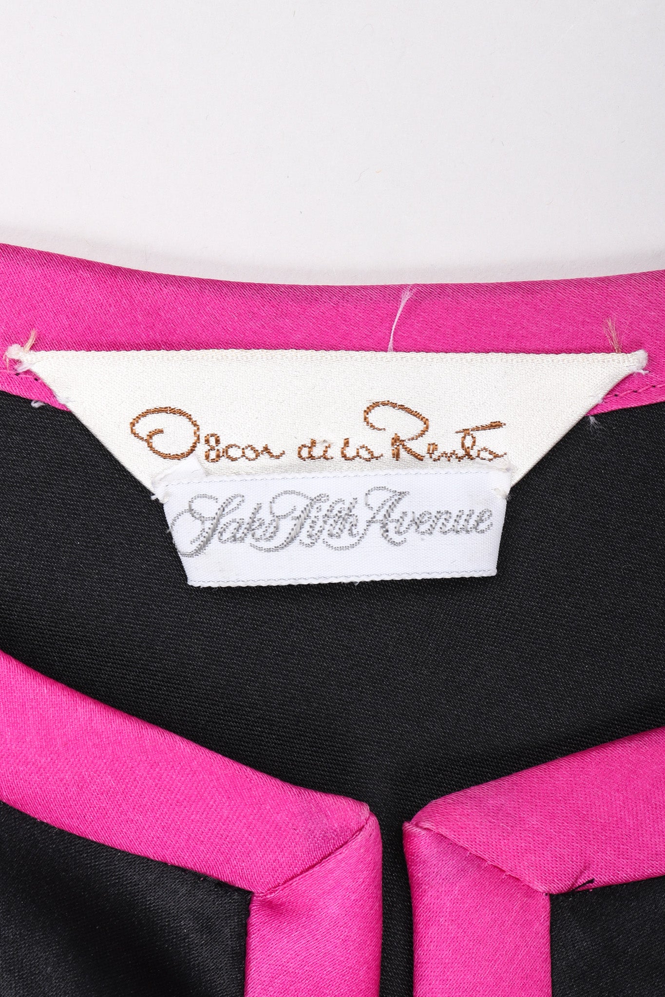 Recess Los Angeles Vintage Oscar de la Renta Silk Palazzo Pant & Top Set