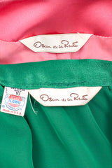 Vintage Oscar de la Renta Jubilant Parrot Set Tags @ Recess Los Angeles