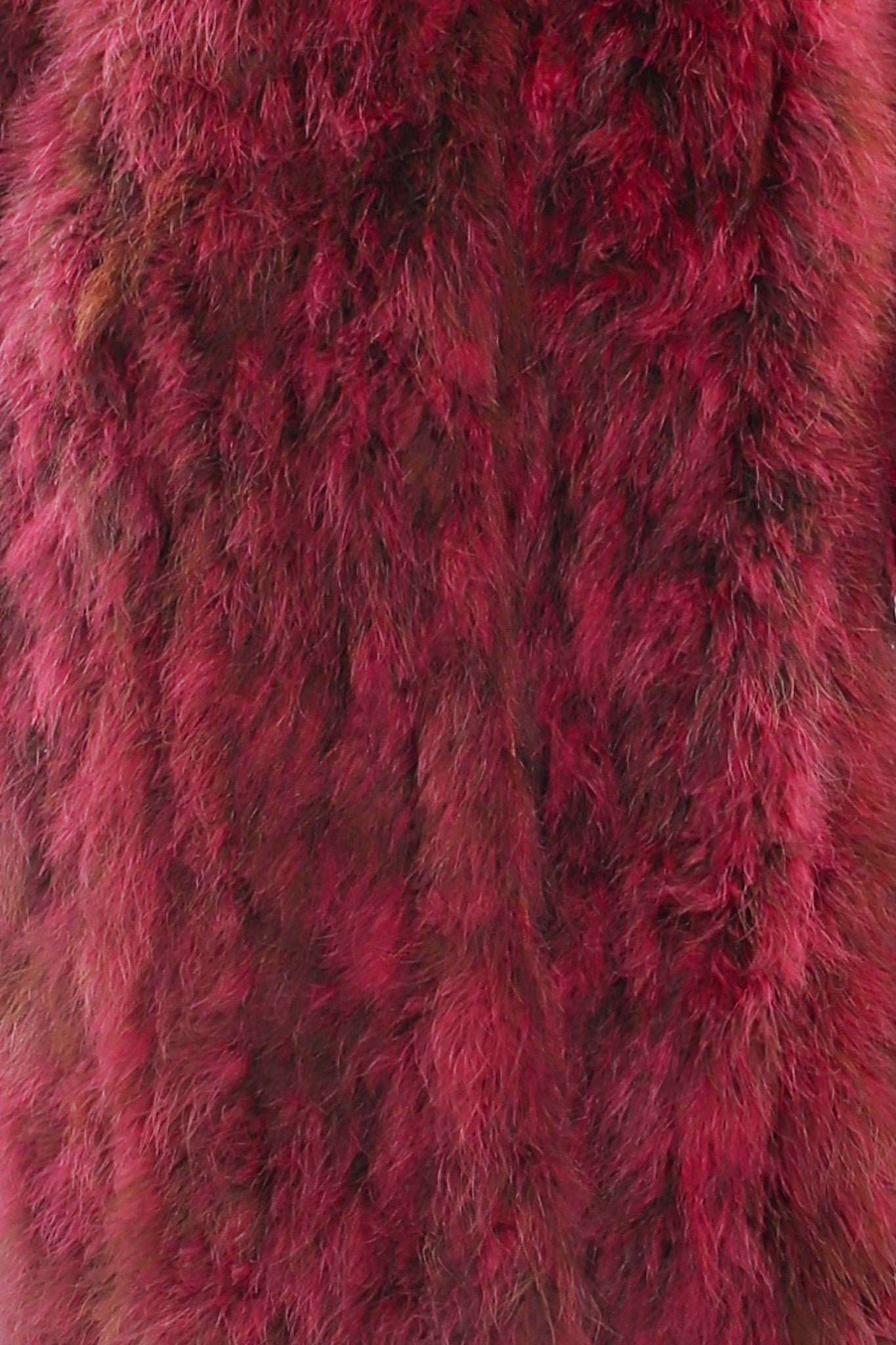 Vintage Unsigned Ostrich Turkey Feather Coat fur close up @ Recess LA