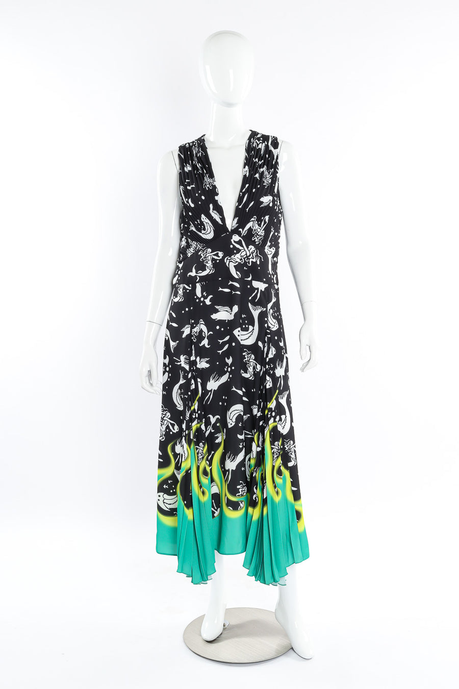 小物 Prada Mermaid Flame Tie Prada Mermaid Flame Tie