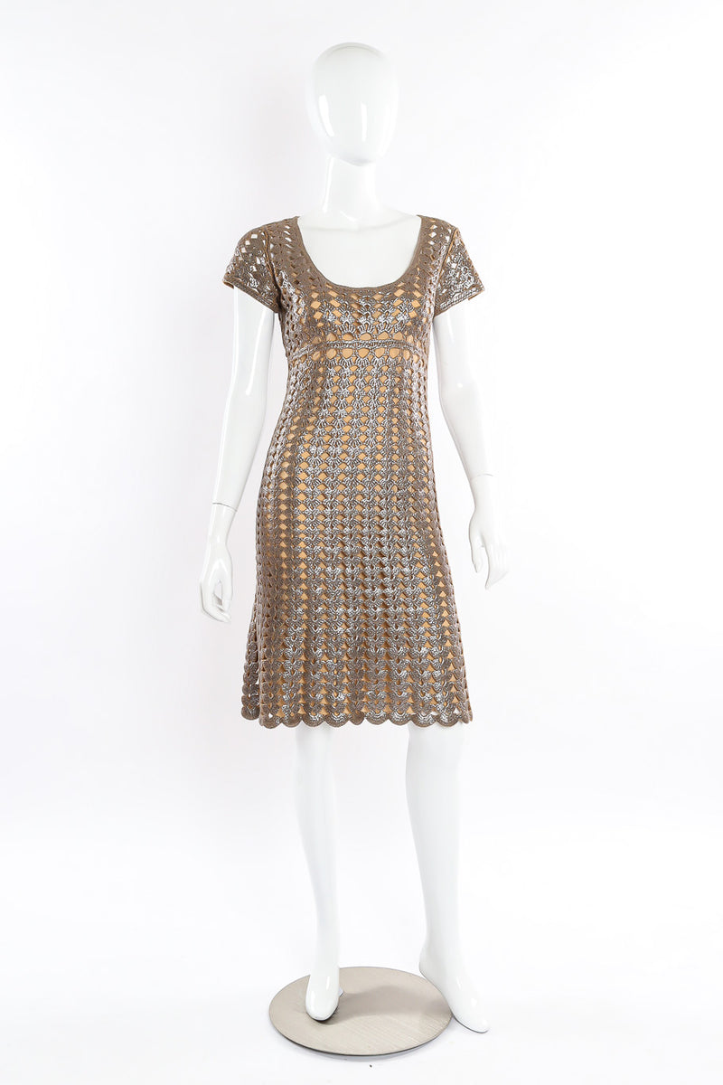 Prada Crochet Cocktail Dress Recess Prada Crochet Cocktail Dress Recess