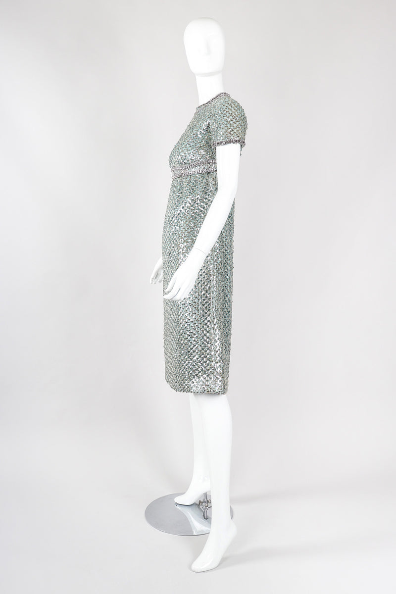Recess Los Angeles Vintage Pat Sandler Short Sleeve Sparkle Dress