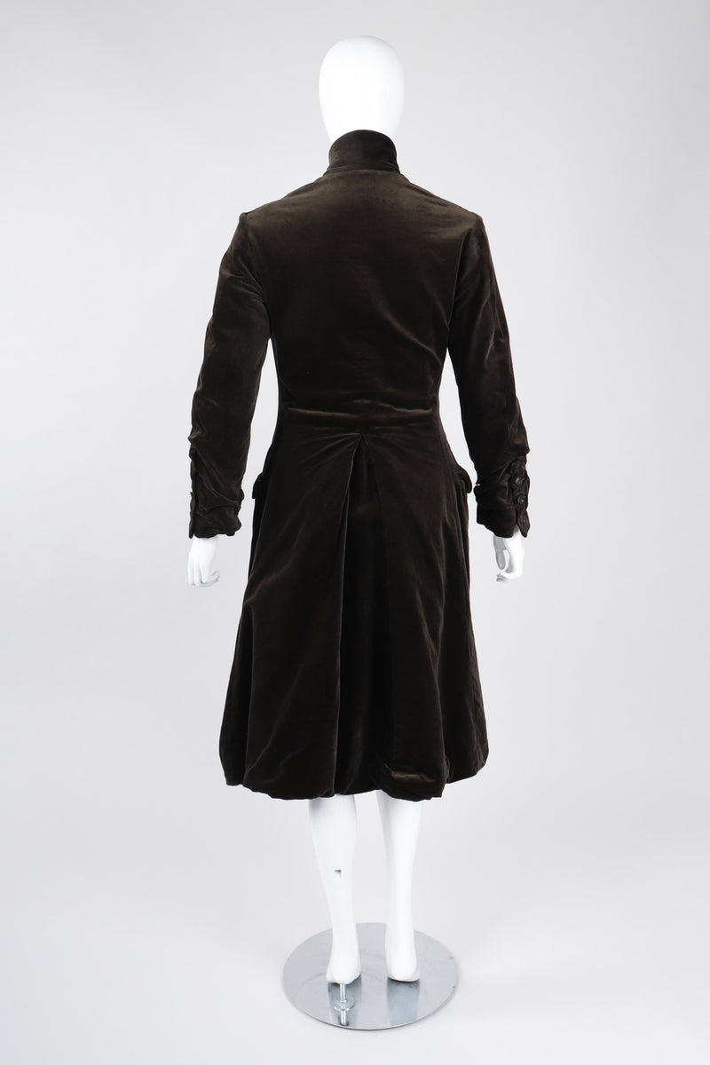 Vintage Paul Harnden Long Velvet Ben Franklin Colette Coat – Recess