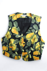 Vintage Marc Jacobs for Perry Ellis 1993 S/S Grunge Pear Vest flat @ Recess LA